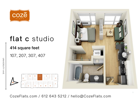 Flat C Studio
